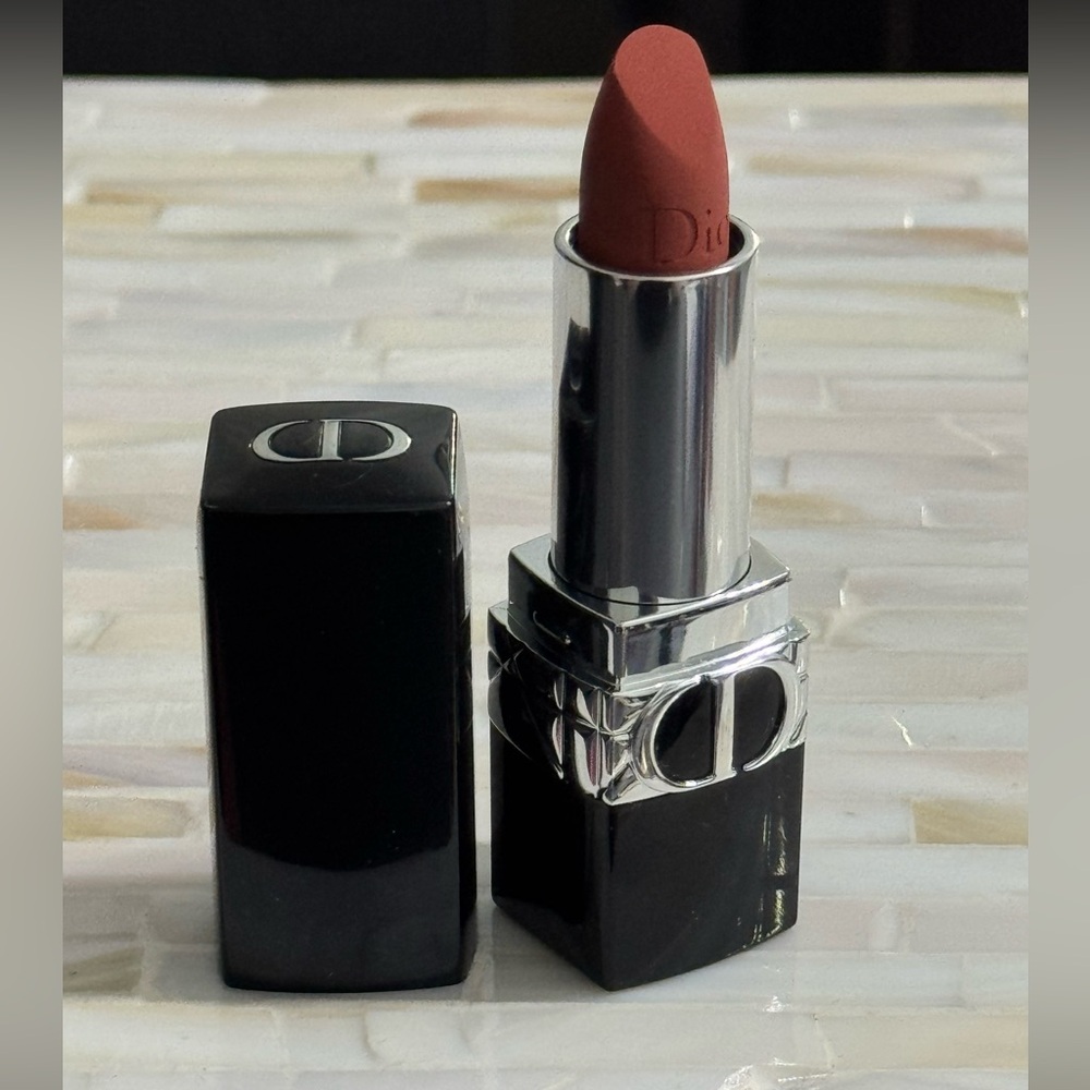 Rouge Dior Matte Balm Lipstick in Shade Rose Damascena